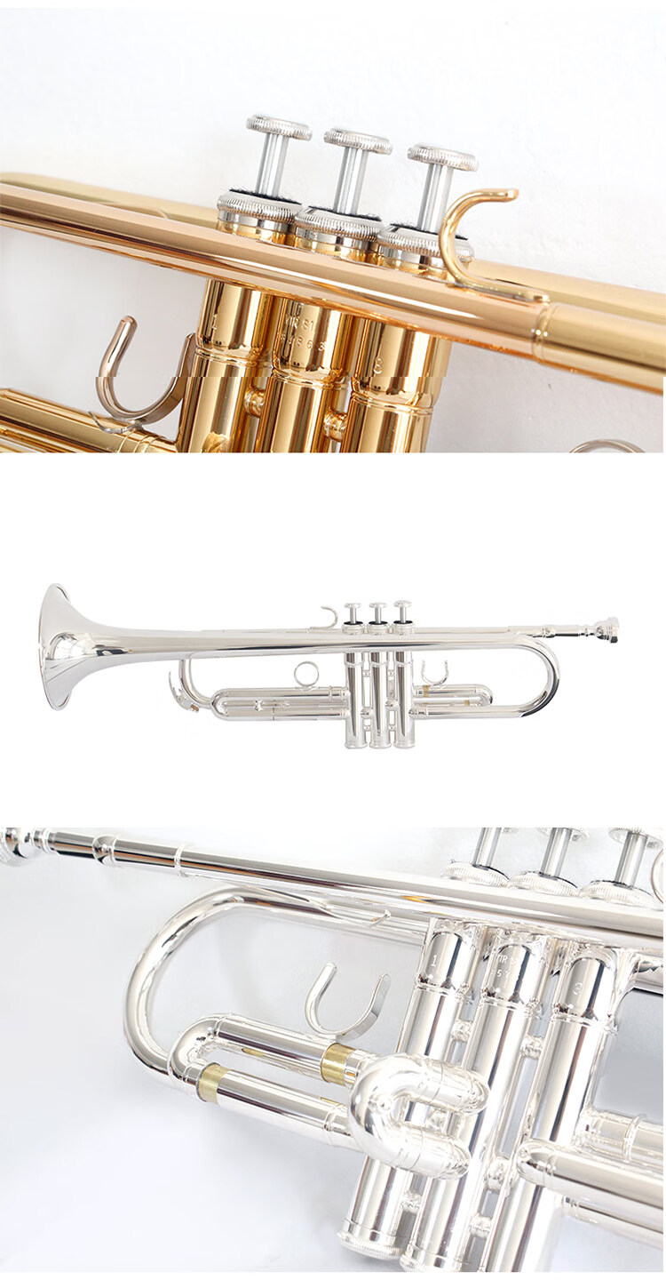 YAMAHA YTR-S1 Brass Bb Trumpet Beginner Professional Performance for Adults and Children 1