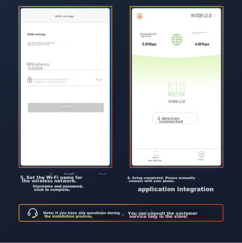 Tenda W30E AX3000 Dual-Band Gigabit Enterprise-Grade Home And Commercial High-Speed Wireless Router WiFi6 Wall-Penetrating Metal Shell Body/Simple Firewall 23