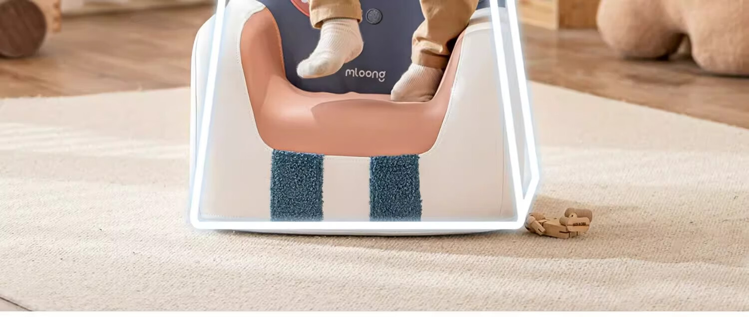 Manlong Children's Sofa, Cute Cartoon Design for Girls And Boys, Small Sofa Stool, Space Capsule Seat - Pippi The Clow 16