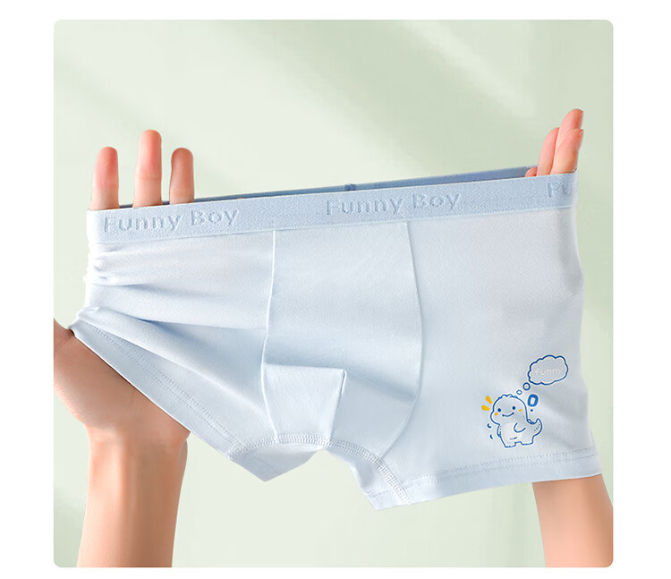 MiiOW Boys' Cotton Boxer Briefs, Breathable And Comfortable Shorts for Young Boys And Toddlers, Size 110 7