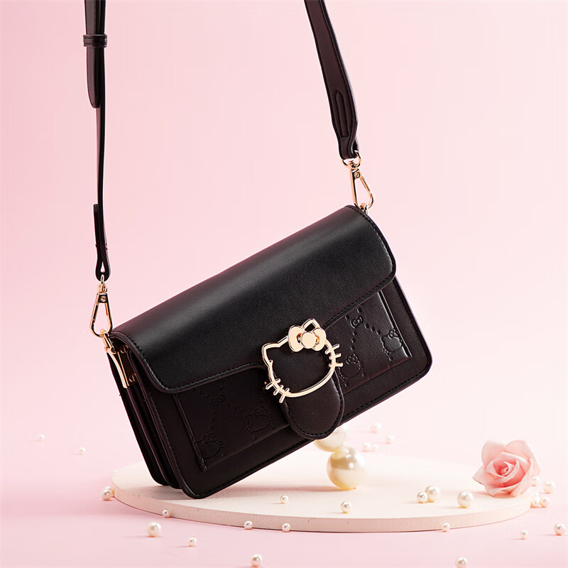 Mesuca X Hello Kitty Women's Handbag, Shoulder Crossbody Bag for Women, Gift Box Birthday Present for Girls