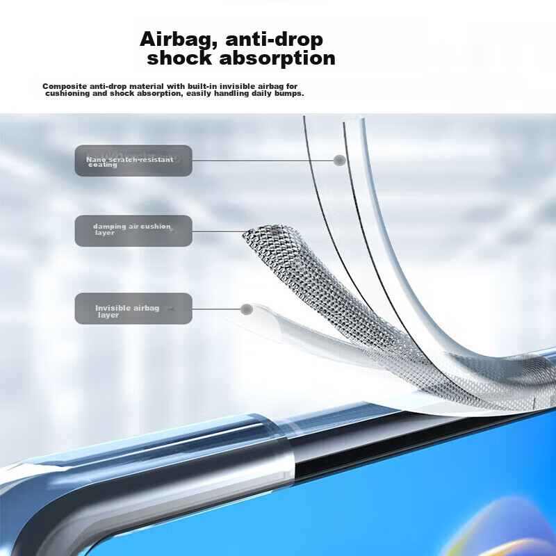 Aolang Compatible with Huawei Mate X5 Phone Case, Huawei Mate X5 Collector's Edition Foldable Screen Protective Cover, Ultra-Thin Transparent Full Coverage Anti-Fingerprint Shockproof Hard Case Simple Style