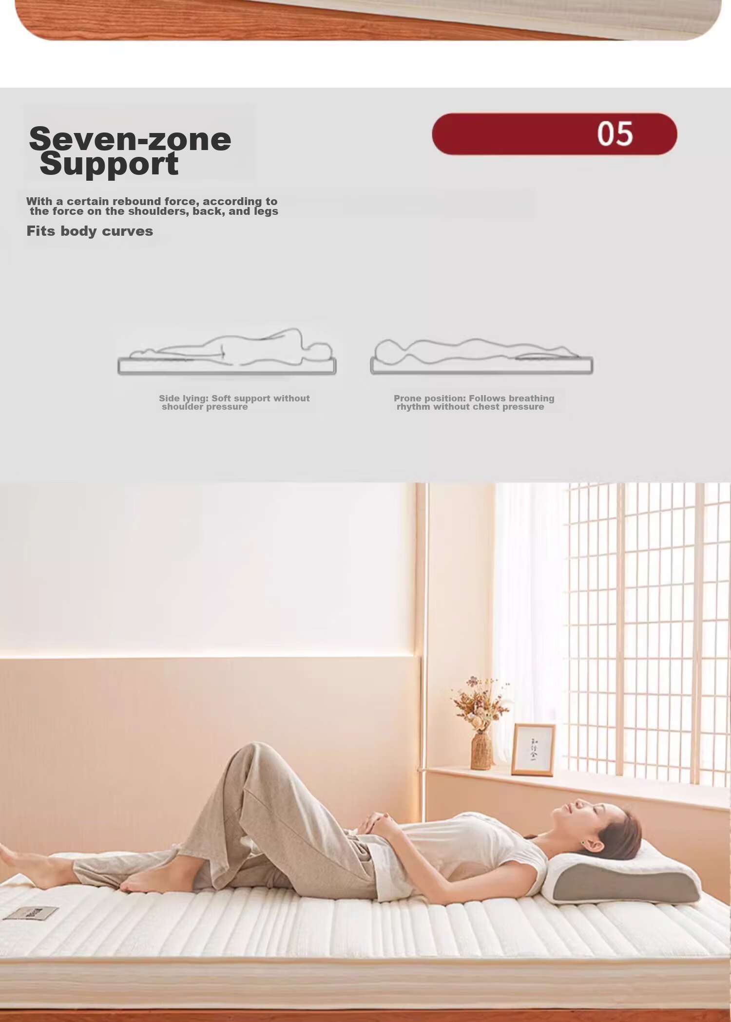 Wuyinliangpin Bed Mattress Cover, 150*200cm Foldable Mattress Pad for Home Use 12