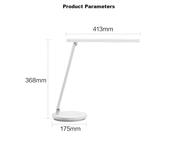 BULL Desk Lamp, National AA Grade, Stepless Dimming, ML-C012B Home Eye Protection Lamp for Study And Work Reading 14