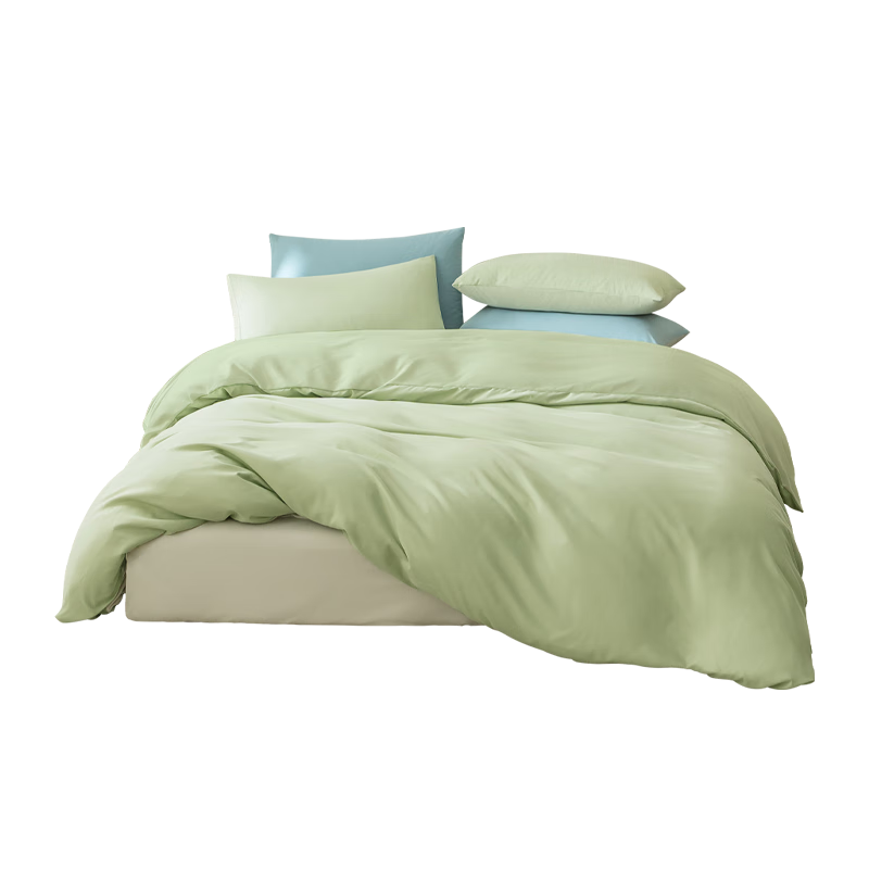 JD Original Xiao Jingyan Duvet Cover, 100g Soft And Silky, Class A Bedding, Single Piece, 200x230cm, Sprout Gree