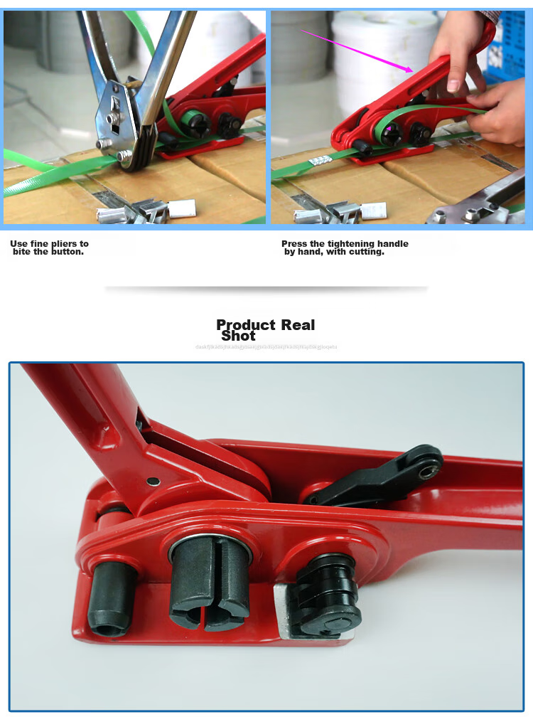 Zhugu Packaging Machine, PET Plastic Steel Strapping Machine, Manual Strapping Tool, Metal Strapping Buckle Tightener, Strapping Pliers, Packaging Machine Set 8