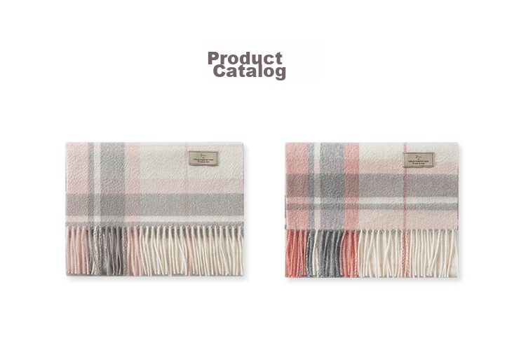 JIUMU 100% Cashmere Scarf for Women, Autumn And Winter Shawl, Warm Neck Wrap, Gift for Girls, National Day Birthday Present, Gift Box Set 20