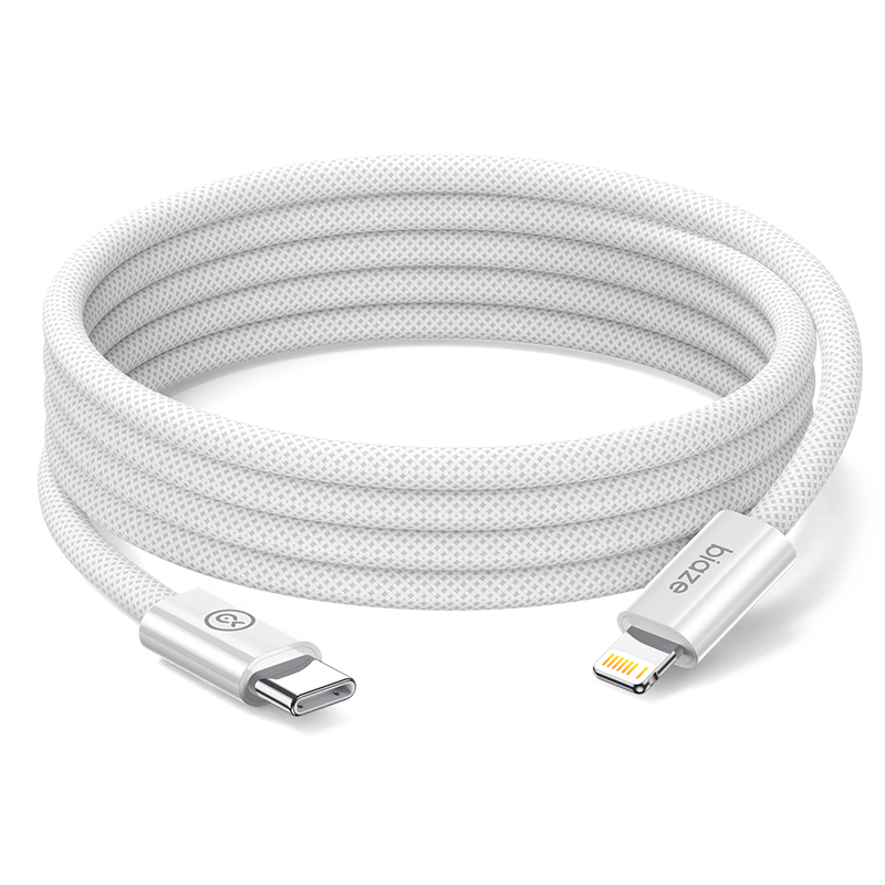 BIAZE Type-C to Lightning Charging Cable, PD30W/27W Fast Charging Cable for IPhone14/13/12/11/8, IPad And Car Charger, 1.5 Meters
