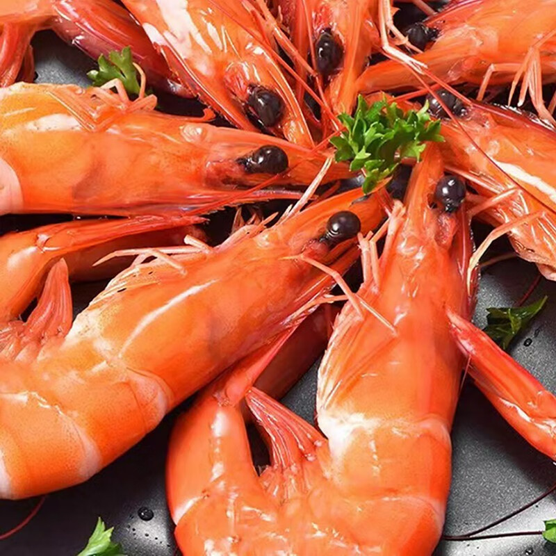京东超市海外直采泰国活冻白虾/女王虾850g(超大号21/30规格)17-26只/盒