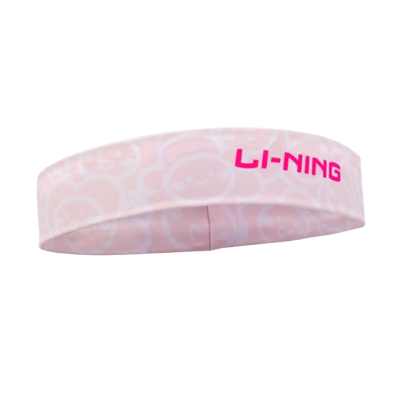 Li-Ning Children's Sports Headband for Girls, Sweat-Absorbing And Anti-Sweat Band, Sweat-Guiding Headband for Running, Basketball, And Badminto