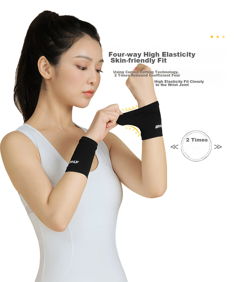 D&M Summer Sports Wristband for Fitness, Men And Women, Wrist Training, Basketball, Badminton, Tennis, Volleyball, Lightweight Japanese Import 8