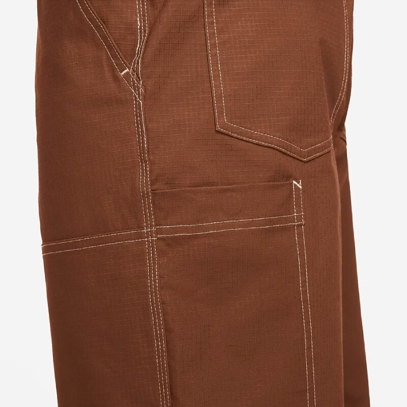 NIKE Men's Sports Pants, Spring And Autumn Woven Straight-Leg Cargo Pants, Versatile Casual Style, FZ5766-281, Dark Khaki, Size 30/32 11