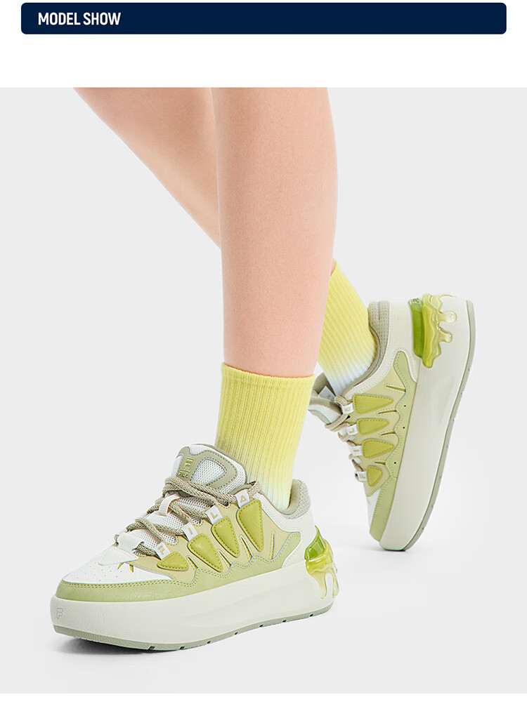 FILA Official Women's CARROT Modern Platform Casual Sneakers 2