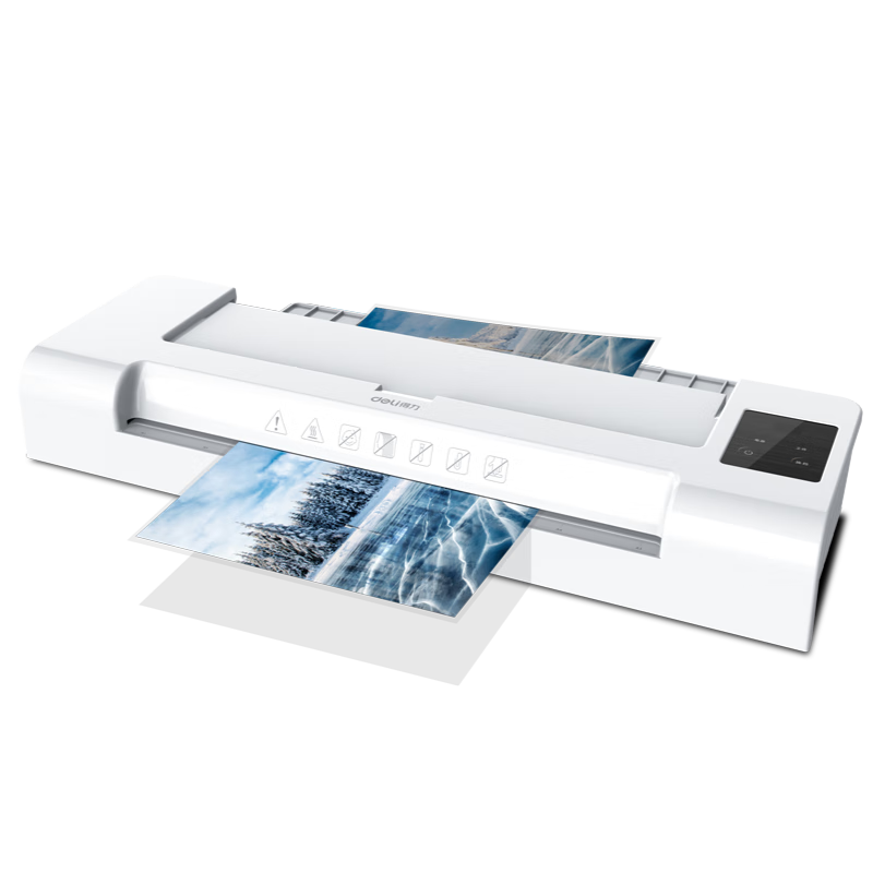 Deli Home Office A3/A4 Photo Laminator, Compatible with A3 And Smaller Laminating Pouches, Commercial Photo Laminating Machine, Film Sealing Machine, Anti-Jam Laminator 14318