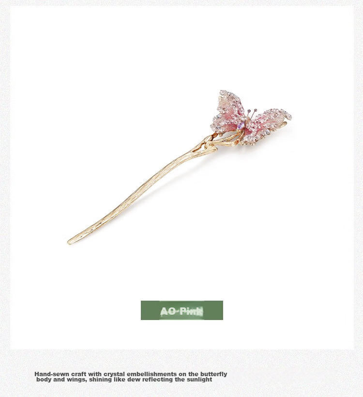 She's Love Tulip Hairpin, Ancient Style Hair Stick, Birthday Gift for Girlfriend 9