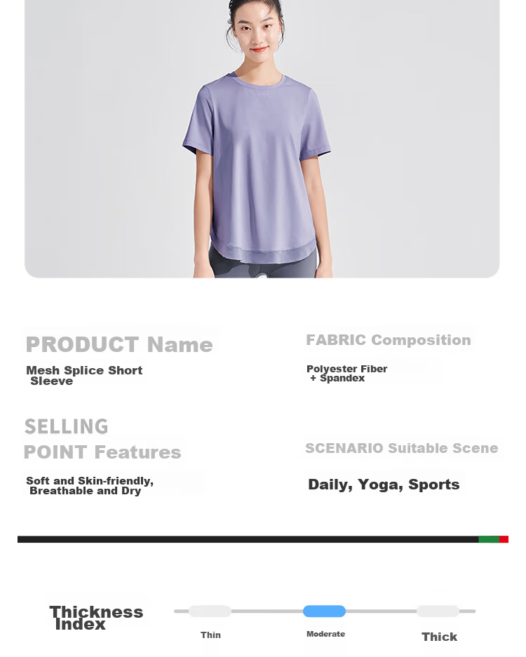 Fandimu Sports T-Shirt, Yoga Top for Women, Casual Gym Running Loose Short Sleeve, Dark Purple, Size L 15