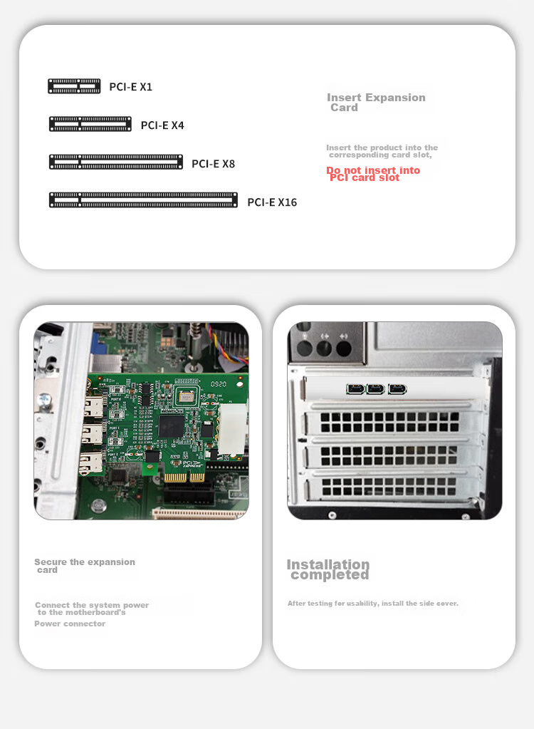 EB-LINK PCI-E to 1394 Capture Card, High-Definition Camera DV Video 1394A Adapter Card 10
