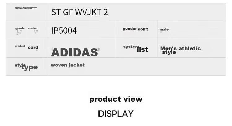 Adidas Men's Sportswear Series ST GF WVJKT 2 Sports Jacket IP5004 A/2XL Size 8
