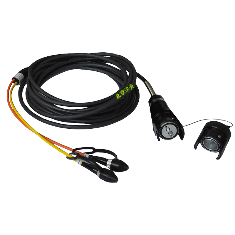 讯光单模两芯野战光缆转接头一字tpu转接线插损小支持定制