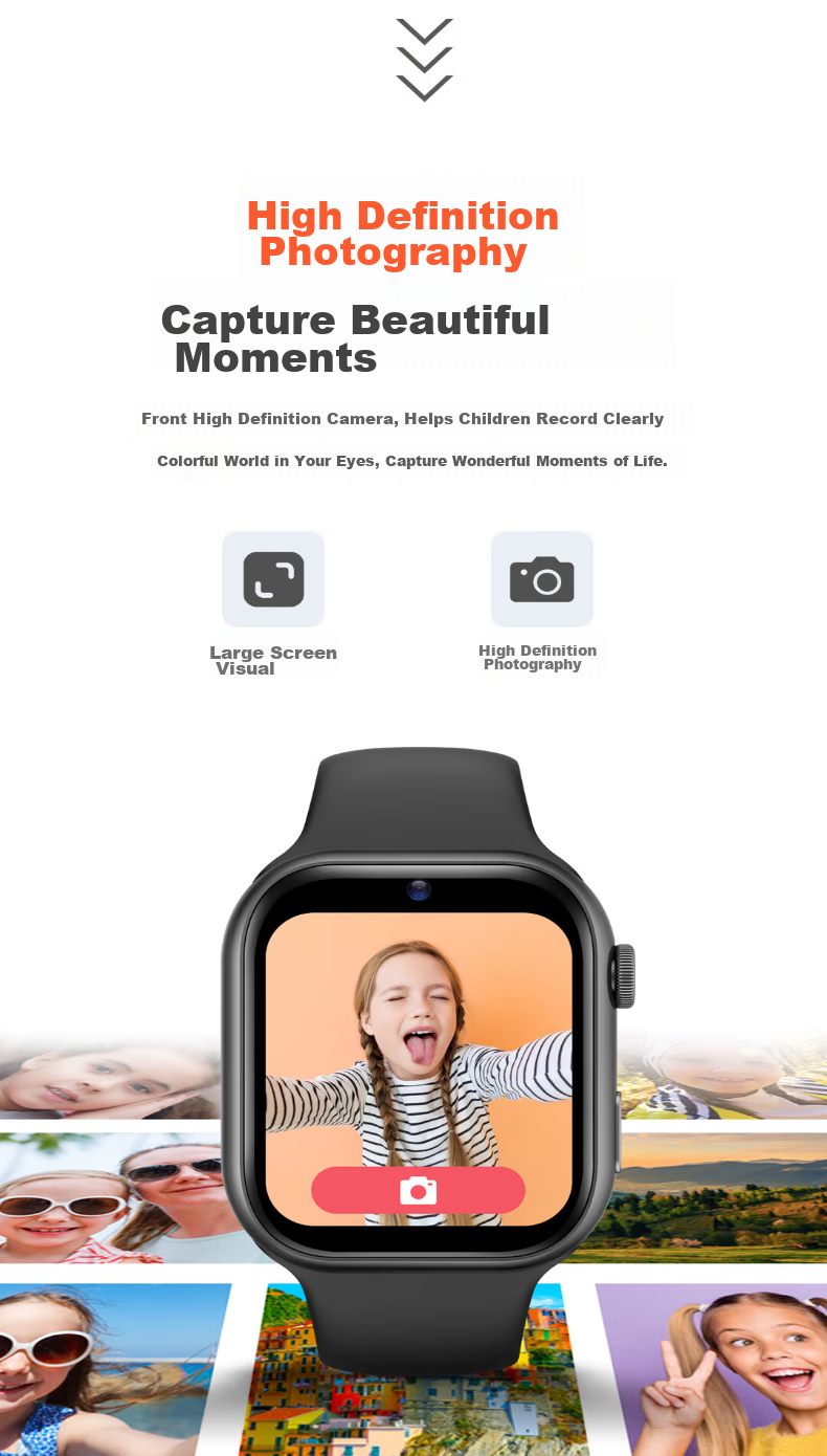 Ozing [No Game Long Standby] Children's Smart Watch Phone 4G Full Network Student Youth Middle And High School Precise Positioning Sports-Grade Waterproof Video Smart Watch 11