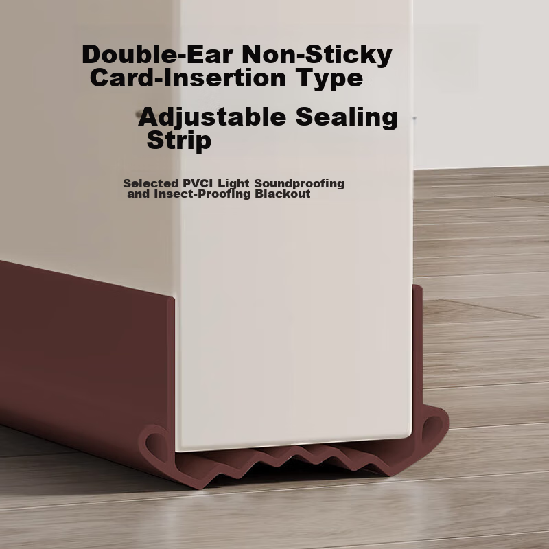 Cigeman Door Seal Strip, Bedroom Soundproof Strip, Wind And Light Blocking, Door Bottom Seal Strip, Door Gap, Soundproof Strip, Draft Preventio