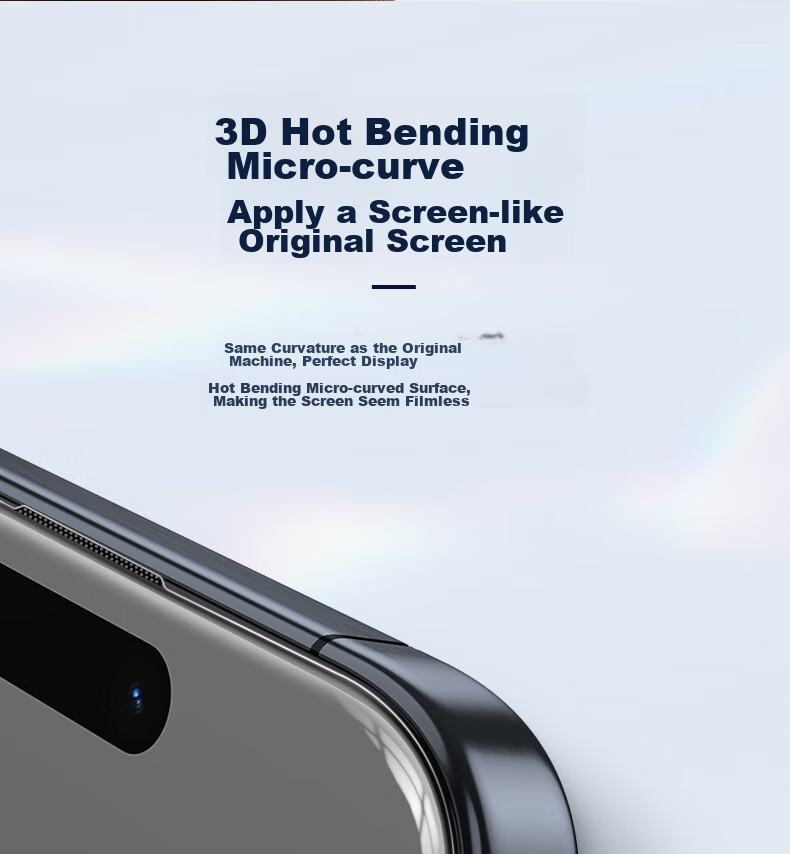 BLUEO Blue Gorilla Tempered Glass Screen Protector for Apple iPhone Air, Dust-Free Installation, Full Adhesive, HD Anti-Shock and Anti-Fingerprint Phone Protective Film 9