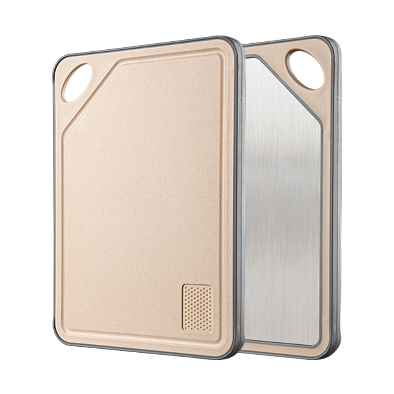JD Original Cutting Board, Kitchen Chopping Block for Home Use, 304 Stainless Steel, Double-Sided Use, 36*25*0.9cm
