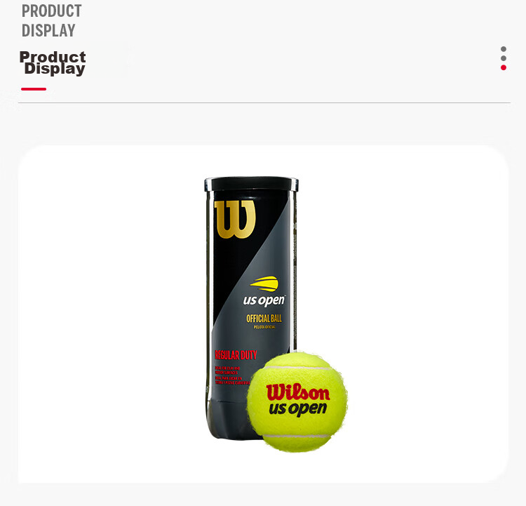 Wilson Official Women's Tennis Balls for French Open, Full Case, 3*24 Cans [Random Numbers on Balls] 3
