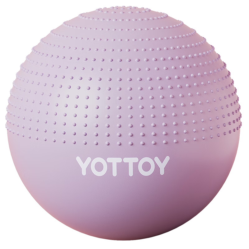 Yottoy Yoga Ball with Spikes, Thickened Anti-Burst Large Dragon Ball, Sensory Integration Training Ball for Children, Baby Massage Ball - 65cm