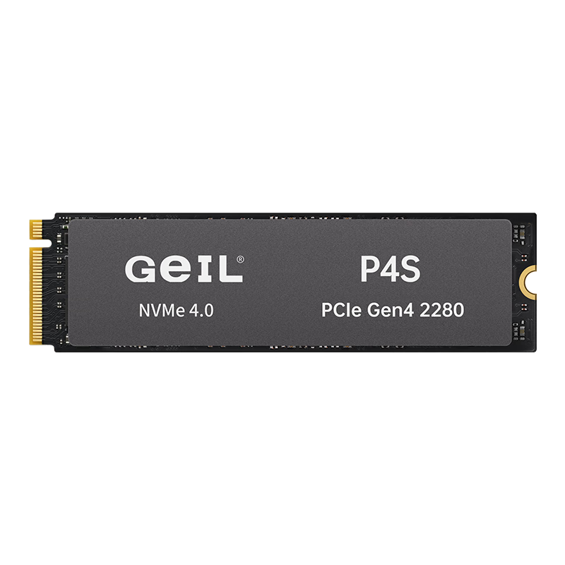 GEIL Jinbang 4TB SSD M.2 Interface (PCIe 4.0 x4) NVMe SSD Gaming High-Performance Version, High-Speed 7100MB/S, P4S Series