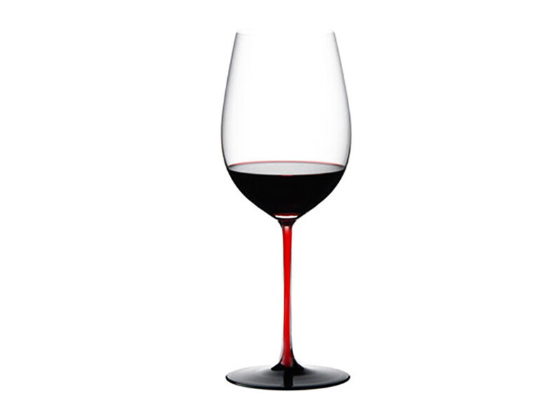 RIEDEL New Year Gift Red Bow Tie Bordeaux Wine Glass 860ml Handmade Imported Single Piece 1