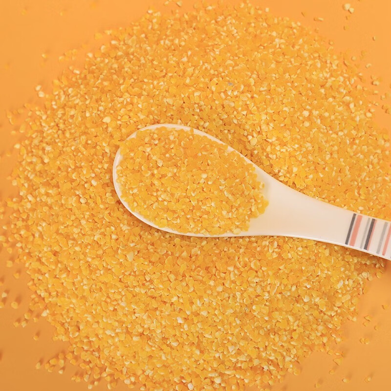 正盼 有机玉米碴2斤/袋 玉米糁 玉米渣 苞米茬 苞米碴 玉米粒 真空