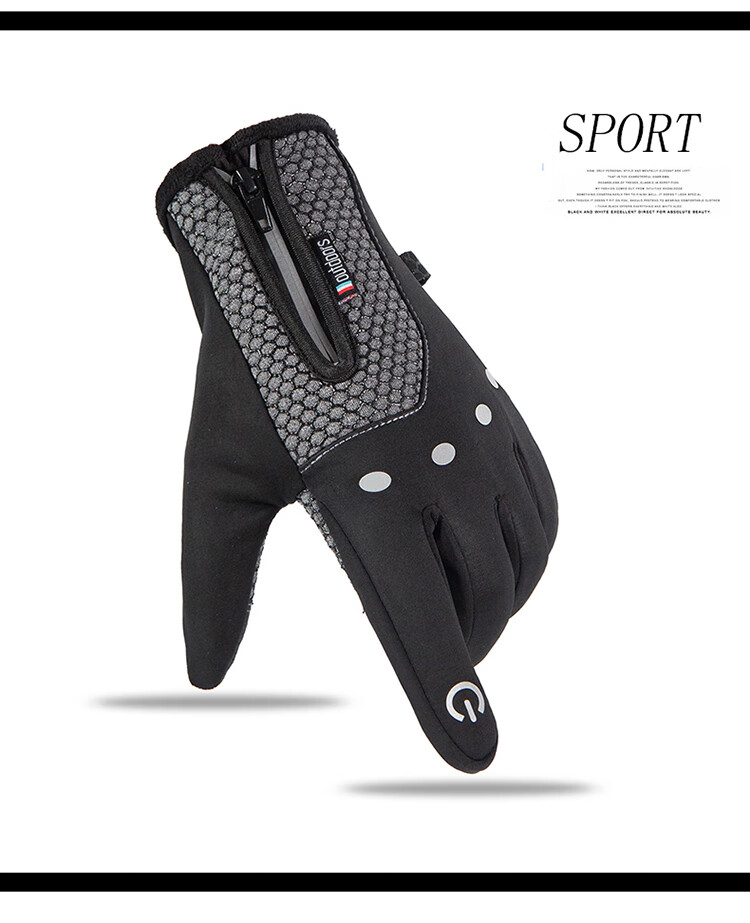 SolarStorm Winter Warm Gloves, Waterproof And Windproof, Fleece-Lined, Suitable for Men And Women, Touchscreen Compatible, Outdoor Cycling, Thickened Non-Slip Gloves 19