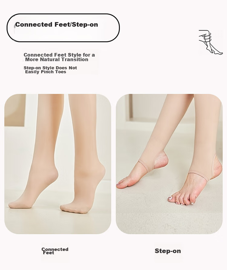 LangSha Light-Legged Bare-Feel Device for Women, Autumn And Winter Base Layer Pants, Thickened Fleece-Lined, Natural Skin-Tightening, Seamless White Skin, Thickened Fleece 12