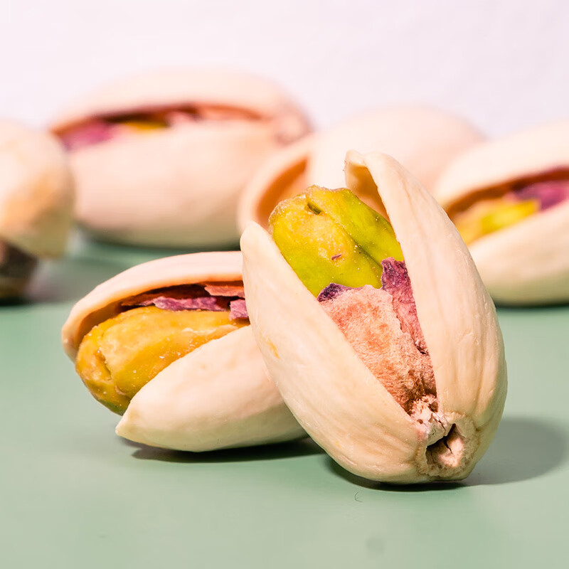 新边界 每日坚果炒货 休闲零食特产美国果原色无漂白开心果400g/罐