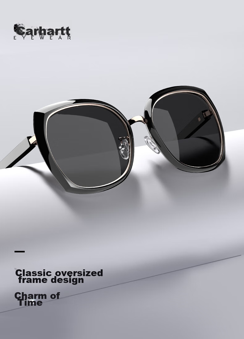 CAXMAN Fashion Cat-Eye Style Sunglasses for Women, Polarized Sunglasses, Casual Face-Flattering Trendy Glasses CX3183 1