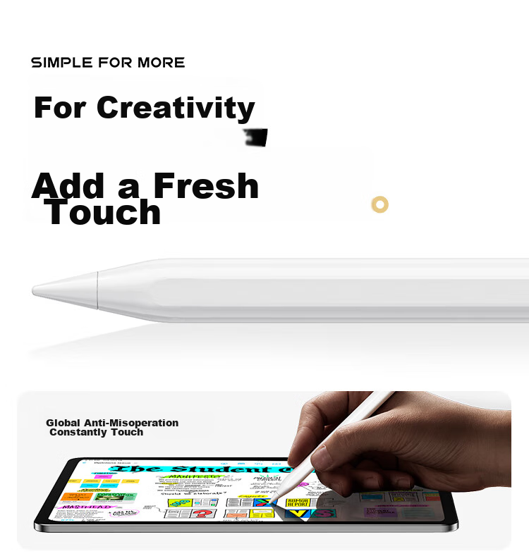 BASEUS Capacitive Stylus for IPad, Touch Pen [Magnetic Bluetooth Premium] Compatible with IPad Pro/Air8/Mini7/iPad11 Tablet Touch Screen Writing Stylus Apple Pencil Pro 7
