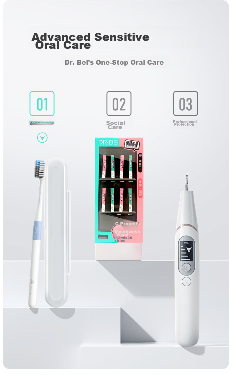 Beiyisheng DR.BEI Toothbrush, Soft Bristles, Ultra-Fine Soft Bristles for Gum Protection, Travel Pack, Small Brush Head, Single Pack, Random Color 14