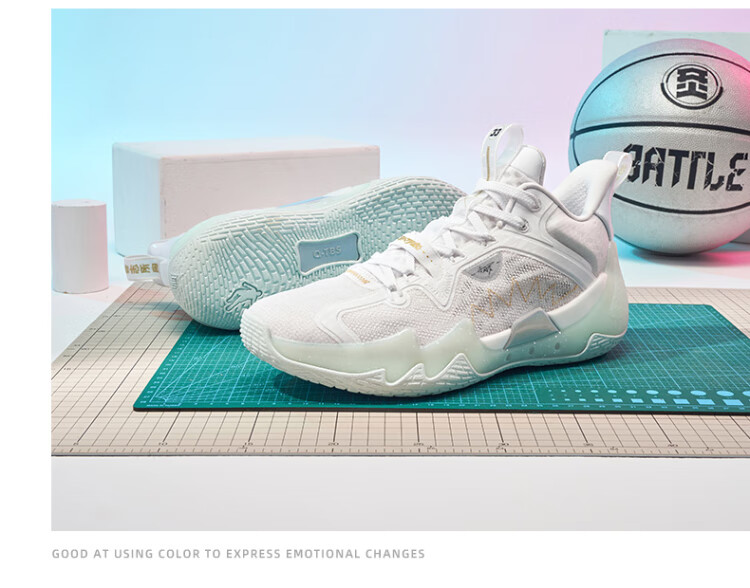 QIAODAN Basketball Shoes Venom ProSE Technology Rebound Shock Absorption Durable Professional Game Sports Shoes for Men 14