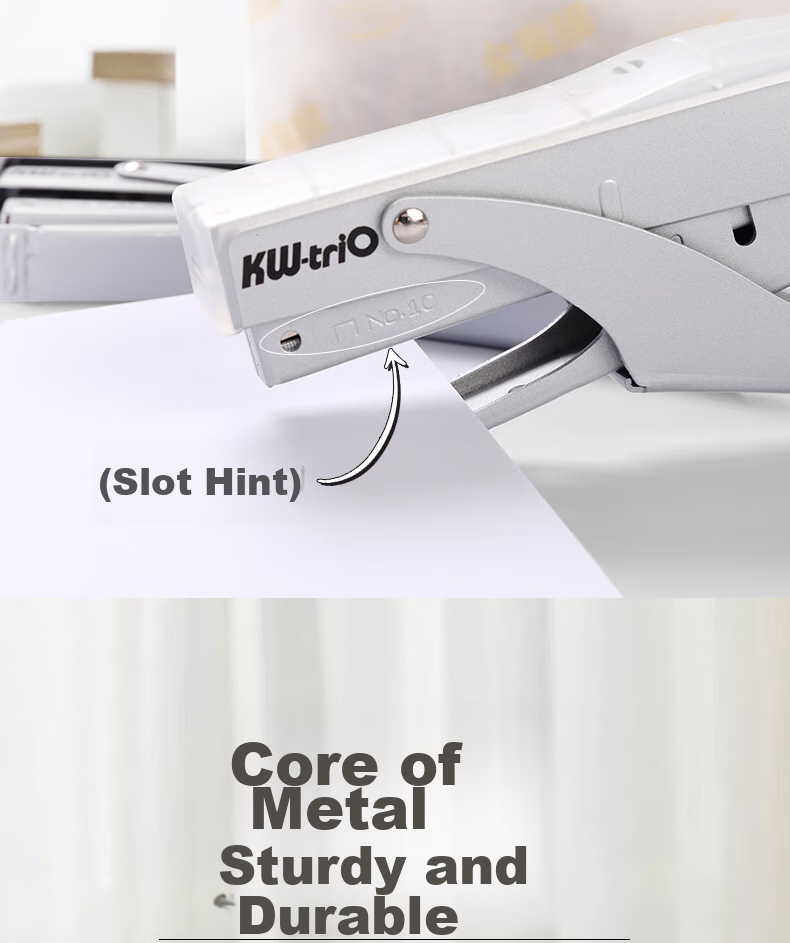 KW-Trio [Super Popular] Handheld Stapler, Portable Office Stapler, Takeout No.10 Stapler, Can Staple up to 10 Pages 12