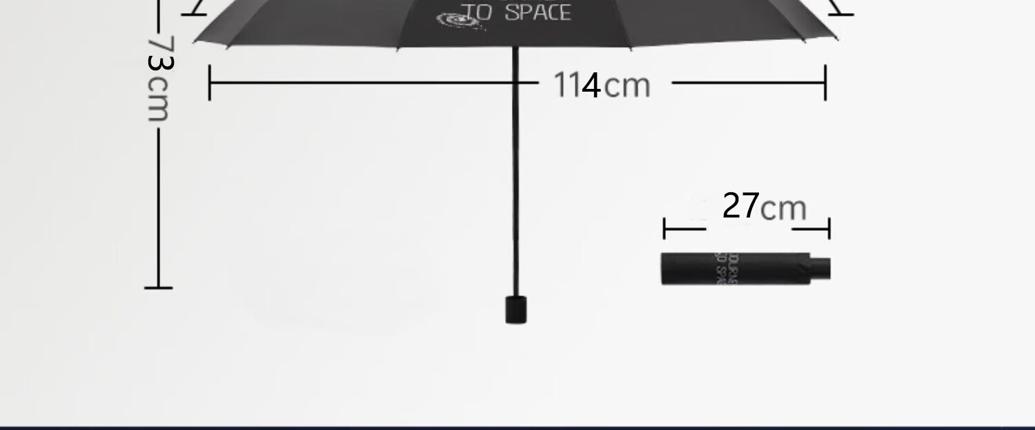 Tiantang Double-Person Umbrella, Three-Fold Sunshade, 10 Ribs, Enlarged And Reinforced, Windproof, Sun Protection Large Umbrella, Ganluobai Color 2