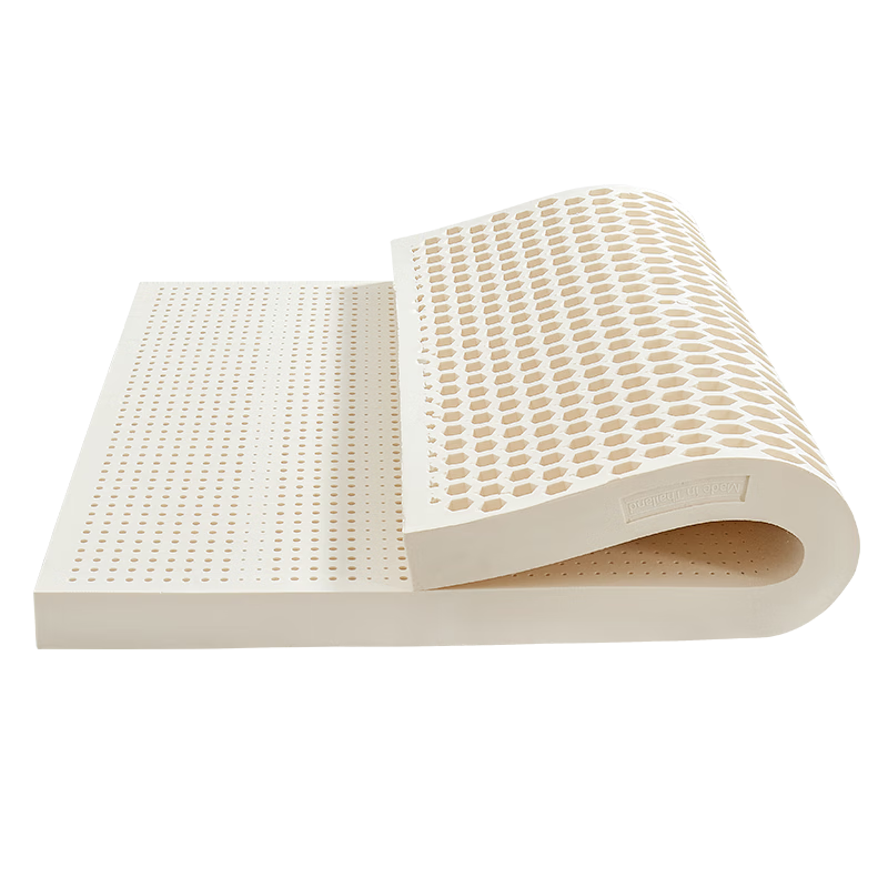 Jinxiangshu Natural Latex Mattress, Imported from Thailand, Home Use, Spine-Friendly, Double Size 1.8*2 Meters, Medium Firm
