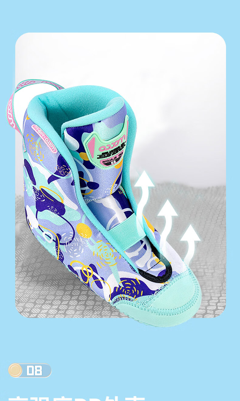 Migao Roller Skates for Children, Inline Skates for Boys, Beginner's Roller Skates for Primary And Secondary School Students, Ice Skates, Roller Skates with Straight Wheels S3 Set Blue M 12