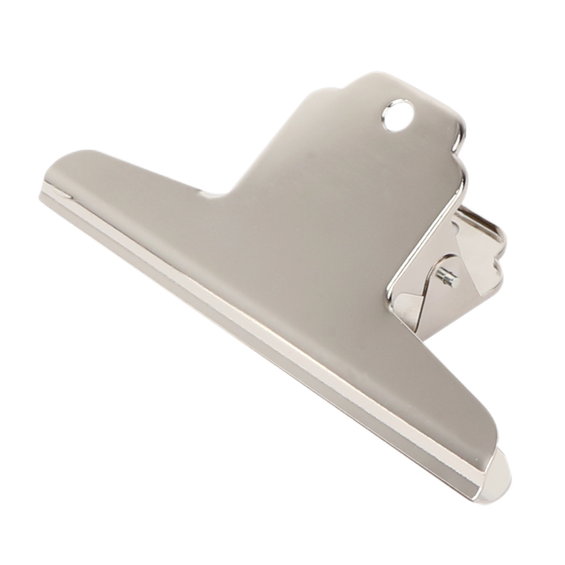 Youbili Mountain-Shaped Metal Clip, Large Mountain Clip, Stainless Steel Document Clip, Drawing Board Clip, Mountain Clip, 100mm, 4100, Pack of 6