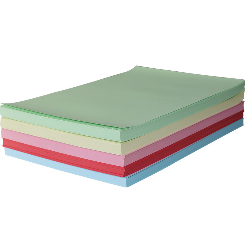 Doton A3++ 160g Flat Color Hard Cardstock Thickened Paper for Paper Cutting Handicraft Drawing Art Paper Children's Student Kindergarten DIY Origami A3++ 160g Pink
