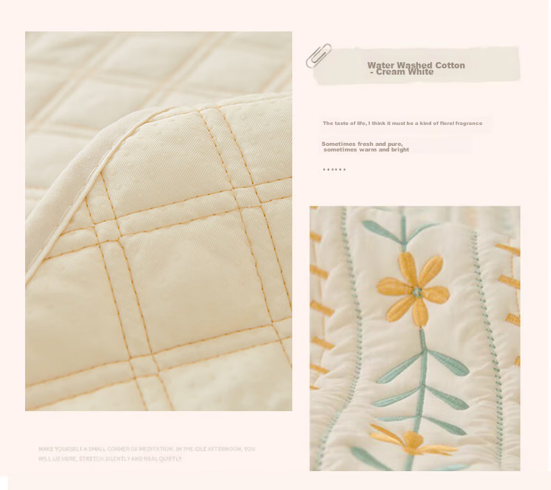 AVIVI Sofa Cushion, All-Season Sofa Cover, Non-Slip Sofa Slipcover, Bay Window Pad, 90*240 Cm, Floral Patter 15