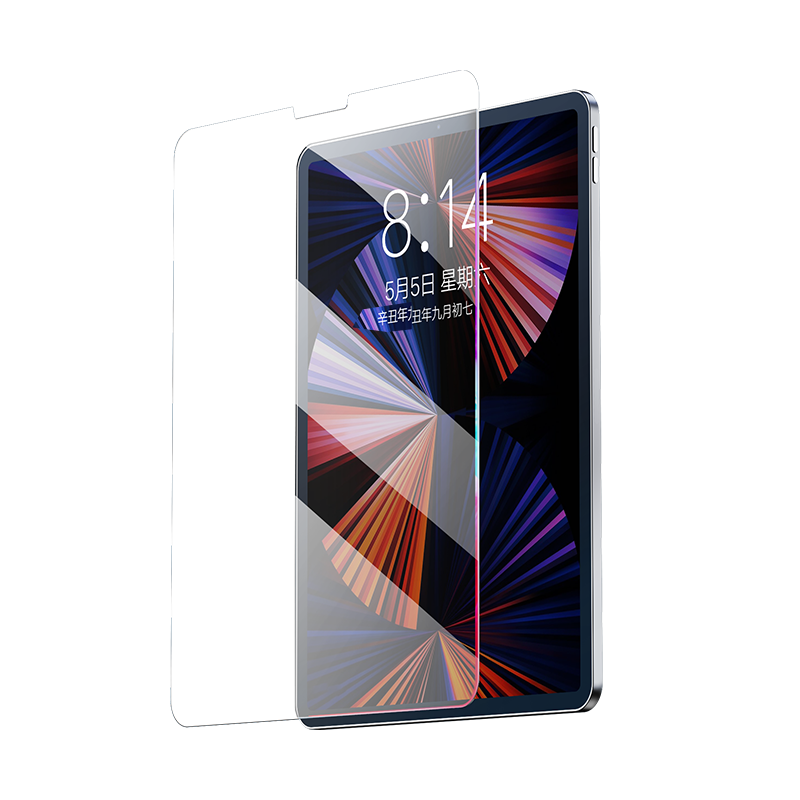 UGREEN Tempered Glass Screen Protector for IPad Pro 12.9-Inch 2022/2021/2020/2018 Models, Full Coverage Anti-Drop Anti-Fingerprint HD Film for Apple Tablet
