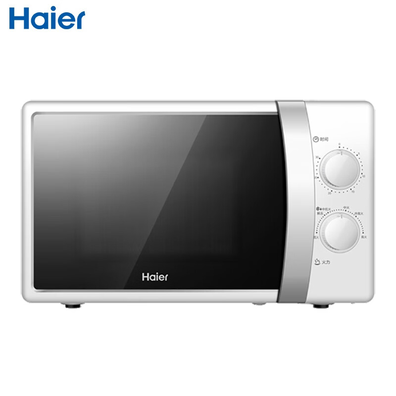 海尔（haier）微波炉 MZ-2017W 20L容量 6档火力 纳米银内胆 家用微波炉