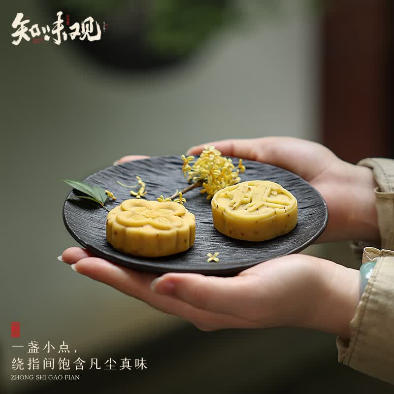 知味观桂花糕龙井绿茶味 杭州特产中式糕点心中华老字号老年人零食190g