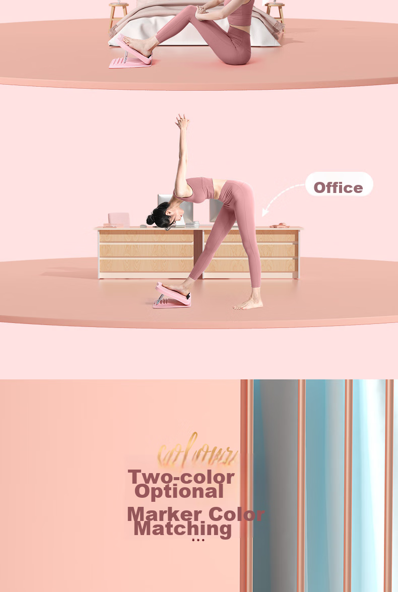 Li-Ning Stretching Board, Foldable, for Adults And Children, Home Use, Standing Inclined Pedal, Stretcher, Massage, Ankle Correction, Rehabilitation, Fitness 18